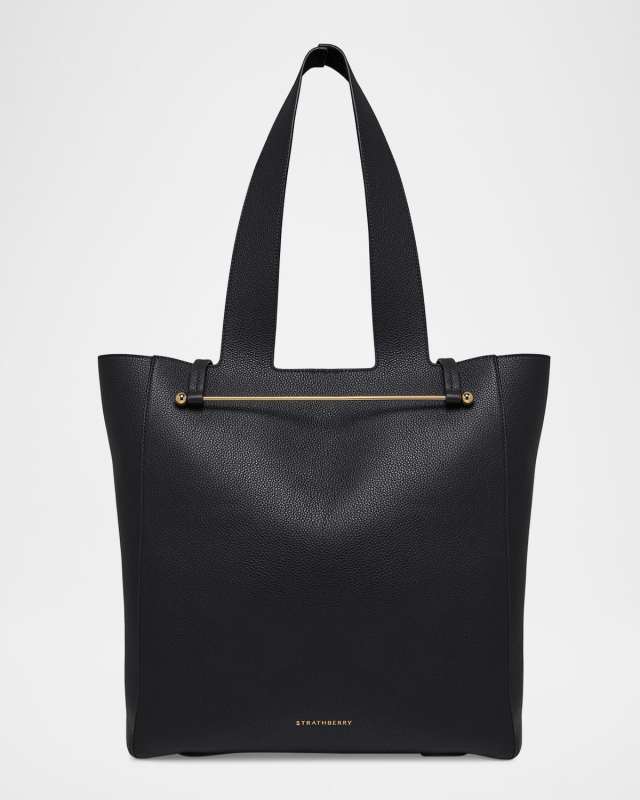 Melody Grained Leather Tote Bag